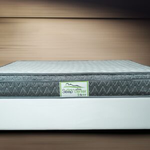 West Home 3 Star Box Top Bonnell Spring Mattress, Knitted Fabric, Queen Size - Thickness - 23 cm - W x L - ( 150 x 200 ) cm - 5 Years Brand Warranty