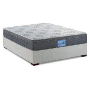 West Home Cool Max Euro Top Pocket Spring Mattress – King Size - Thickness - 28 cm - L x W - ( 180 x 200 ) - 5 Year Brand Warranty