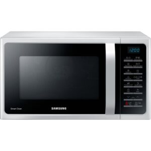 Samsung 28 Liter Microwave Oven, Grill and Convection, 1400 W Color White/Black Model - MC28H5015AW - 1 Year Warranty.