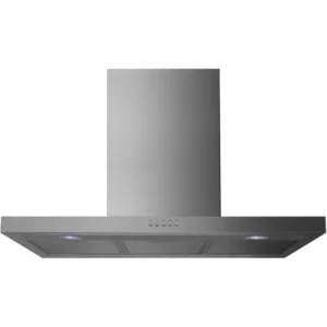 Midea Chimney Hood, Push Button , 3 Speeds Stainless Steel 90 cm Color Silver Model - E90MEW2M19 - 1 Year Warranty.