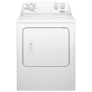 Whirlpool 15 Kg Front Load Air-Vented Tumble Dryer with Reverse Tumble Action, Wrinkle Shield, White Color, Model - 3LWED4705FW | 1 Year Full Warranty