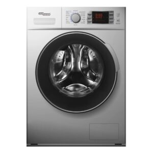 Super General 8 Kg Front Load Washing Machine 1400 RPM Saving Energy Efficient Color Silver Model - SGW8400CRMS - 1 Year Warranty.