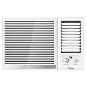 Midea 2 Ton Window Air Conditioner Rotary Compressor 24000 BTU Color White Model - MWTF2-24CMN1 - 1 Year Full 5 Years  Compressor Warranty.