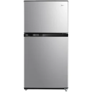 Midea 790 Liters Top Mount Double Door Refrigerator Inverter compressor Silver Model - HD790FWEN - 1 Year Full 5 Years Compressor Warranty.