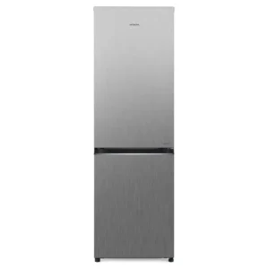Hitachi 410 Liter Bottom Mount Refrigerator, Inverter Control, Dual Fan Cooling, Eco Thermo-Sensor, Color Silver Model - RB410PUK6PSV - 1 Year Full 10 Years Compressor Warranty.