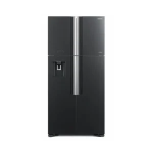 Hitachi 760 Liter French Door Refrigerator, Inverter Compressor, No Frost Fridge, Dual Fan Cooling, Color Grey Model - RW760PUK7GGR - 1 Year Full 5 Year Compressor Warranty