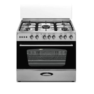 Unionaire 5-Burner Gas Cooker (W90 x L60 cm) with Fan Assisted Gas Oven - Model CV9060