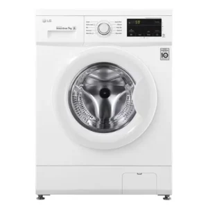 LG 7 Kg Front Load Washing Machine 1200 RPM, 6 Motion, Direct Drive, Smart Diagnosis™ Color White Model - FH2J3QDNG0P - International Version.