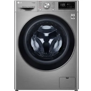 LG 11 kg Front Load Washing Machine with Direct Drive Smart ThinQ 1400 RPM VIVACE Technology Silver Model – F4V5EYLYP - 1 Year Warranty