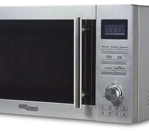 Super General  28 Liter Digital Grill Microwave Oven 1000 Watts Color Silver Model SGMM928GSS | 1 Year Warranty.