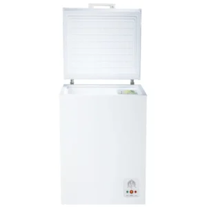 Daewoo 151 Liter Chest Freezer, Single Door With Storage Basket, High Efficiency Cooling, Adjustable Temperature, Color White Model - DW-DCF-151D - 1 Year Full 5 Year Compressor Warranty.