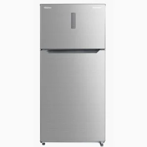 Panasonic 650 Liter Top Mount Refrigerator, Inverter Compressor, Jumbo Freezer, Chiller Box, External Touch Control, LED Light, Color Silver Model - NR-BC833MSAE - 1 Year Full 10 Year Compressor Warranty.