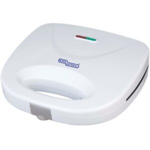 Super General 2 Slice Sandwich Maker 700 watts Grill Plate Power Color White Model SGSM23G | 1 Year Warranty.