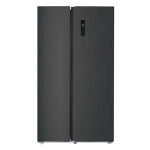 Nobel 680 Ltr Side By Side Refrigerator , Nofrost, LED Display, Ice Twister, Glass Shelves, Crisper Box, Inside Condenser, R600a, LED Light, Inverter, Silver Model - NR600D - 1 Year Full 5 Year Compressor Warranty.
