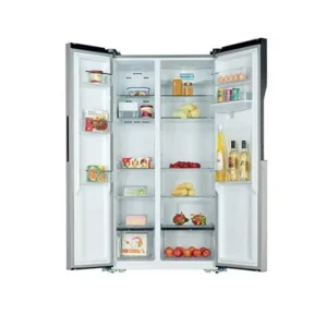 Westpoint 551 Liter Side By Side No Frost Refrigerator Silver Model-WSTW5423EDI | 1 Year Full 5 Years Compressor Warranty