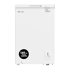 Nobel 140 Ltr  Single Door Chest Freezer, R600a Refrigerant, Mechanical Control, Recessed Handle, White Model - NCF145 - 1 Year Full 5 Year Compressor Warranty