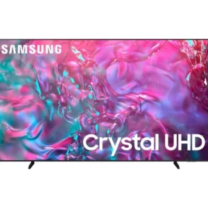 Samsung 98 Inch Crystal UHD Smart TV, Big TV, DU9000, Supersize Picture Enhancer, Motion Xcelerator 120Hz, Tizen OS, Q-Symphony, Color Black (2024) Model - UA98DU9000UXZN - 1 Year Warranty.