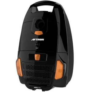 Aftron 2000W Electric Vacuum Cleaner Canister type Automatic cord rewind 6L Dust Bag Capacity Black  Model - AFV2000 - 1 Year Warranty
