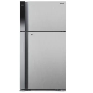 Hitachi 715 Liter Top Mount Refrigerator, Inverter Compressor, Dual Fan Cooling, Touch Screen Control, Color Silver Model - RV715PUK7KPSV - 1 Year Full 10 Years Compressor Warranty