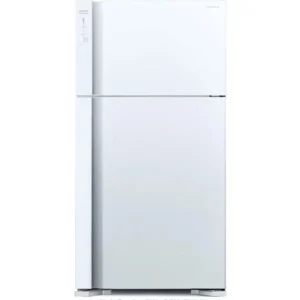 Hitachi 760 Liter Top Mount Refrigerator, Inverter Compressor, 2 Doors Fridge, Dual Fan Cooling, Touch Screen Control, LED, Color White Model RV760PUK7K1PWH | 1 Year Full 10 Years Compressor Warranty