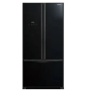 Hitachi 600 Liter French Door Refrigerator, Inverter Control, Dual Fan Cooling, LED Light, Color Black Model - RWB600PUK9GBK - 1 Year Full 10 Years Compressor Warranty.