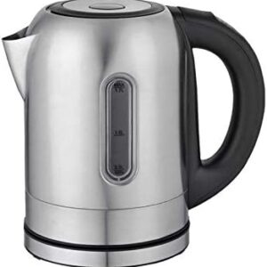 Super General 1.7 Liter Stainless Steel Electric Kettle Color Gray Model SGKF1751STF | 1 Year Warranty.