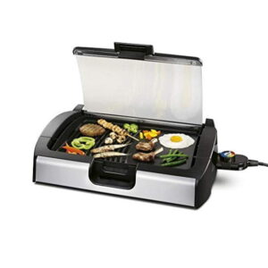 Princess Classic Table Top Grill with Glass Top – Black Model: 102320 | 1 Year Full Warranty