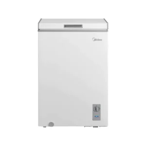 Midea 99 Liter Chest Freezer Single Door Fast Cooling Removable Storage Basket Easy Rolling Wheels White Model - MDRC151FZE01AE  - 1 Year Full 5 Year Compressor Warranty