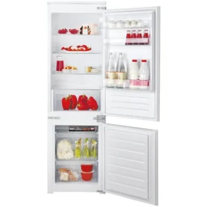 Ariston 275L  Built In Refrigerator , 2 Doors Fridge With Bottom Freezer & Right Reversible Door Hinge, LED Interior Light, 7 Segments Electronic Control, White Model -  BCB7030DEX - 1 Year Full 5 Year Compressor Warranty