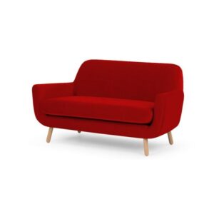 Galaxy Design Jonah 2 Seater Sofa Red Color