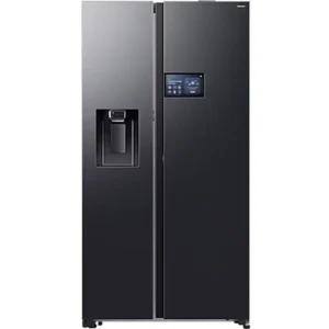 Samsung 615 Liter Bespoke Side by Side AI Refrigerator 9" LCD AI Home , Water Dispenser, Color Black Model - RS90F64D1FAE - 1 Year Full 10 Year Compressor Warranty.