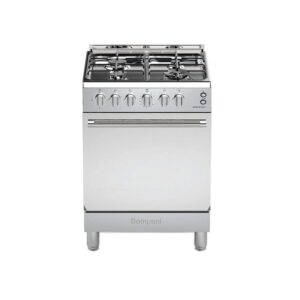 Bompani Gas Cooker 4 Burners White Model-DIVA60.064BIX | 1 Year Warranty