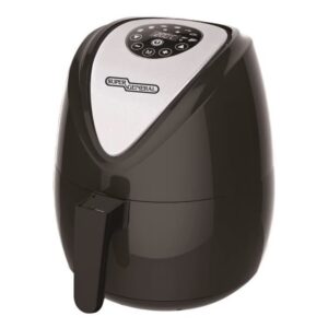 Super General 1300 Watts Digital Air Fryer 2.5 Liter Temperature Control Color Black Model - SGAF2627BD | 1 Year Warranty.