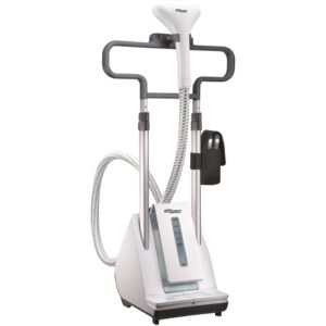 Super General 1640W Garment Steamer with 1.6 Liter water tank and Dual Telescopic tube White/Silver Model SGGS06DC | 1 Year Warranty.