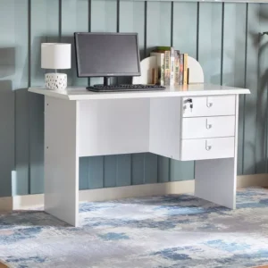 Texas Study and Office Desk with 3 Drawers | Model TF-120