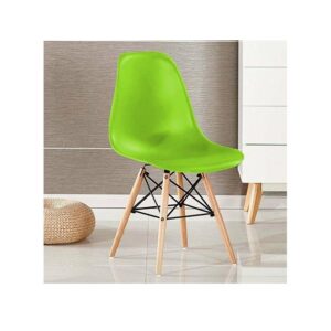 Galaxy Design Green Shell Dining Chair – Mid-Century Modern Eames