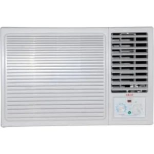 Akai 1.5 Ton Window Air Conditioner Rotary Compressor 18000 Btu White Model ACMA1810CW3 | 1 Year Full 5 Years Compressor Warranty