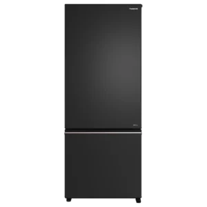 Panasonic 401 Liter Bottom Mount Refrigerator, Smart Inverter, Frost-Free, Color Black Model - NR-BK468BQKG - 1 Year Full 10 Year Compressor Warranty