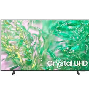 Samsung 43 Inch Crystal UHD Smart TV, DU8000, Dynamic Crystal Color, 4K Upscaling, Samsung TV Plus, AirSlim Design, Color Titan Gray, (2024) Model - UA43DU8000UXZN - 1 Year Warranty.