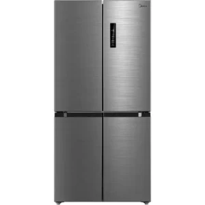 Midea 632 Liter French Door Refrigerator, Smart Connect (Wi-Fi), Smart Sensor, Inverter Quattro, Multi-Temperature, Color Silver Model - MDRF-632FIG46AED - 1 Year Full 5 Year Compressor Warranty