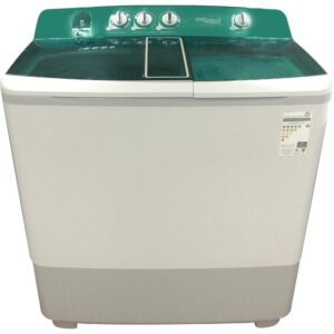 Super General 18 Kg Twin Tub Semi-Auto Washing Machine Efficient Top-Load Washer With Lint Filter, Spin-Dry Grey Model - SGW1800 | 1 Year Warranty.