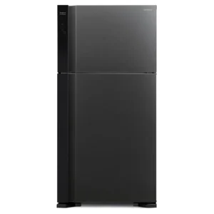 Hitachi 710 Liter Top Mount Refrigerator, Double Door, Inverter Control With Dual Fan Cooling, Color Black Model - RV710PUK7KBBK - 1 Year Full 10 Years Compressor Warranty.