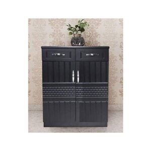 Galaxy Design Shoes Rack Cabinet Dark Brown color