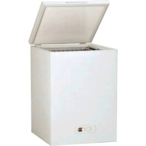 Super General 150 Liter Chest Freezer Single Door Compact Deep-Freezer with Storage-Basket Color White Model - SGF155H - 1 Year Full 5 Year Compressor Warranty.