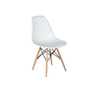 Galaxy Design Shell Dining Chair Mid Century Modern Eames Color White.