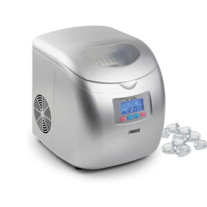Princess 120W Heavy Duty Ice Cube Maker 2.8 Liters Silver Color – Model -  PRN.283069 | 1 Year Full Warranty