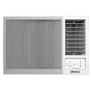 Nobel 1.5 Ton Window AC 18000 BTU T3 Rotary Compressor R410a Cool Only White  Model - NWAC18C1 - 1 Year Full 5 Year Compressor Warranty.