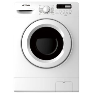 Aftron 8 Kg Front Load Washing Machine 1400 RPM Fully Automatic Child Lock Color White Model - AFWF8490F - 1 Year Full Warranty.
