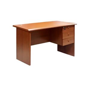 Galaxy Design Office Table, Cherry Brown - 120 x 65 x 75 cm