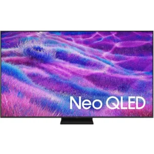 Samsung 75 Inch Neo QLED TV, QN80F, 4K, Mini LED, NQ4 AI Gen2 Processor, Quantum Matrix Technology Core, 4K AI Upscaling, Dolby Atmos, Samsung Vision AI Smart TV, (2025 - UAE Version) Black Model - QA75QN80FAUXZN - 1 Year Warranty